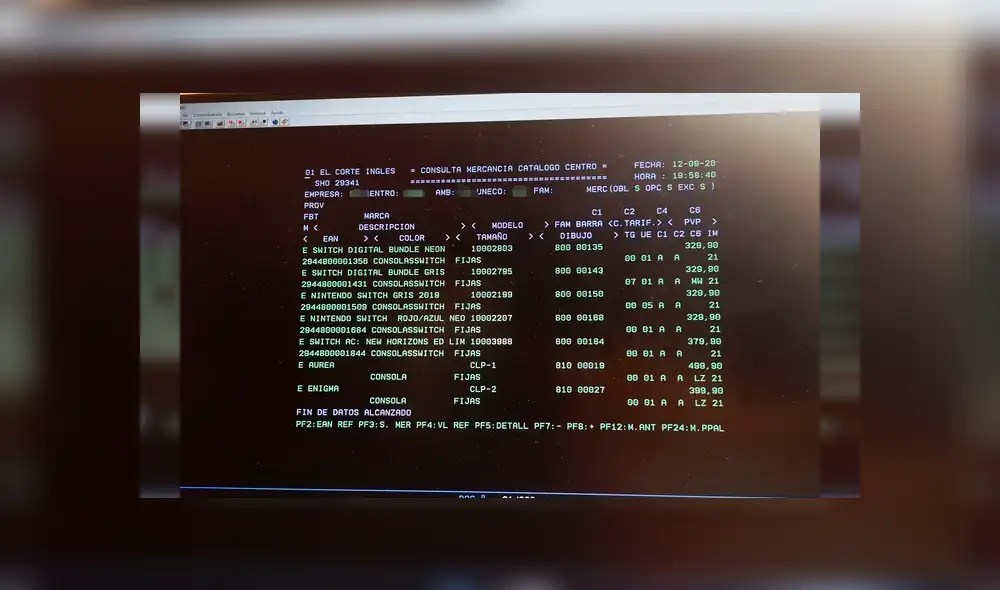 Esta foto de la tienda El Corte Inglés señala que la PS5 y PS5 All Digital Edition costarán 499 y 399 euros respectivamente (mismas cifras en dólar en América, probablemente). Imagen: El Corte Inglés.