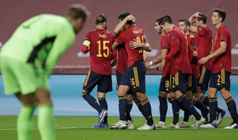 Alemania y España asumen la fecha 6 de la Liga de Naciones. Foto: EFE