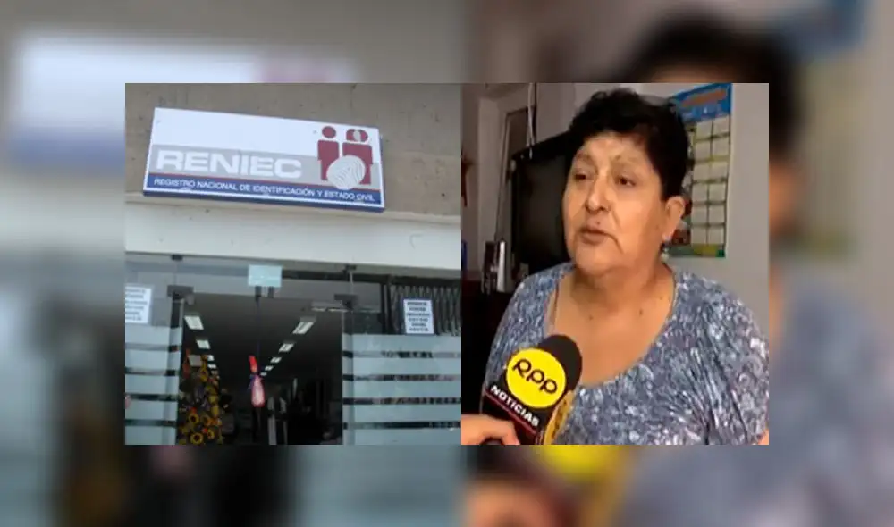 Reniec: mujer que denunció su registro falso de defunción podrá renovar su DNI en tres días