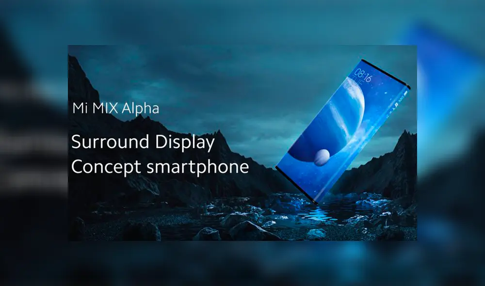 Conoce al nuevo Xiaomi Mi MIX Alpha. | Foto: Xiaomi Conoce al nuevo Xiaomi Mi MIX Alpha. | Foto: Xiaomi