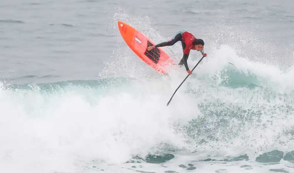La surfista nacional se quedó con la medalla de plata en la modalidad SUP en los Juegos Lima 2019.