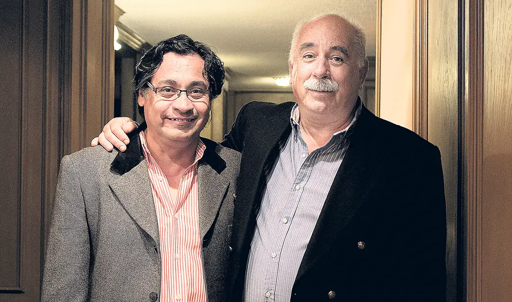 Juntos. Fidel Aroche y Óscar Ugarteche, poco después de casarse en México. Llevarán su caso a fueros internacionales. Foto: Difusión