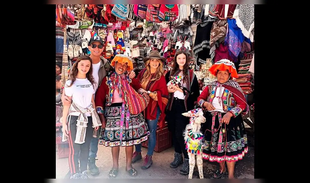 Andrea Legarreta y Erik Rubín se emocionan al conocer Machu Picchu [FOTOS]