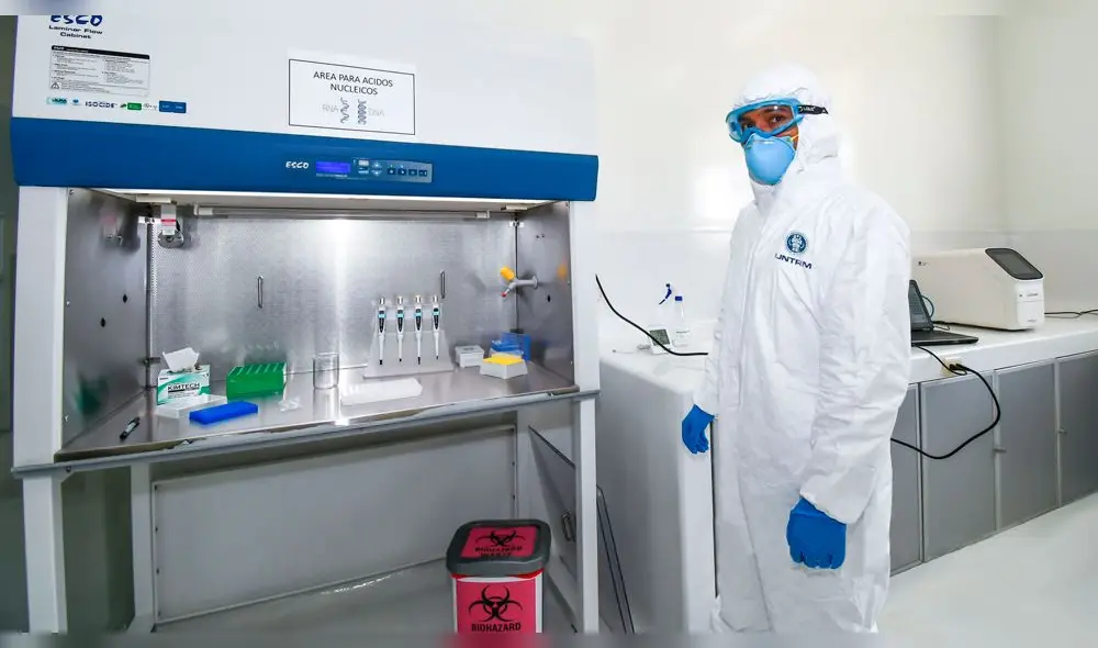 Laboratorio molecular de la UNTRM