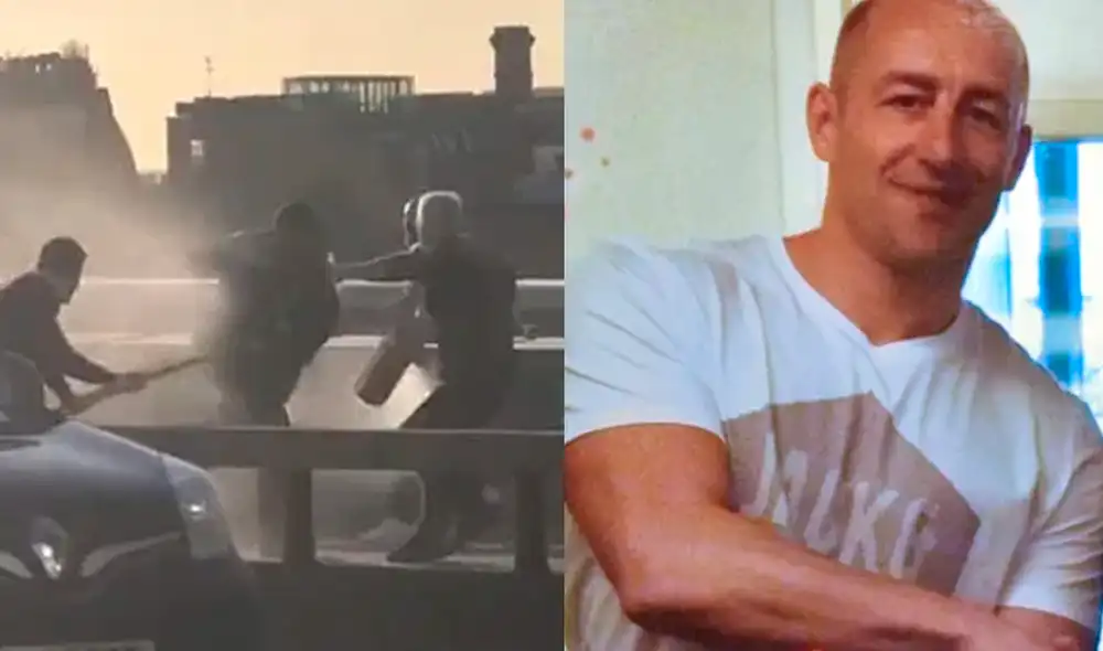 Steven Gallant estuvo presente en la persecución a Usman Khan en el puente de Londres en 2019. Foto: ABC Nes y BBC