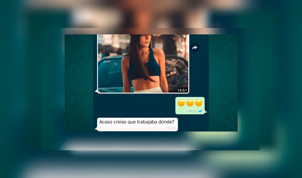 WhatsApp: chica envía sexy foto a su novio y detalle revela su más grande secreto [FOTOS]