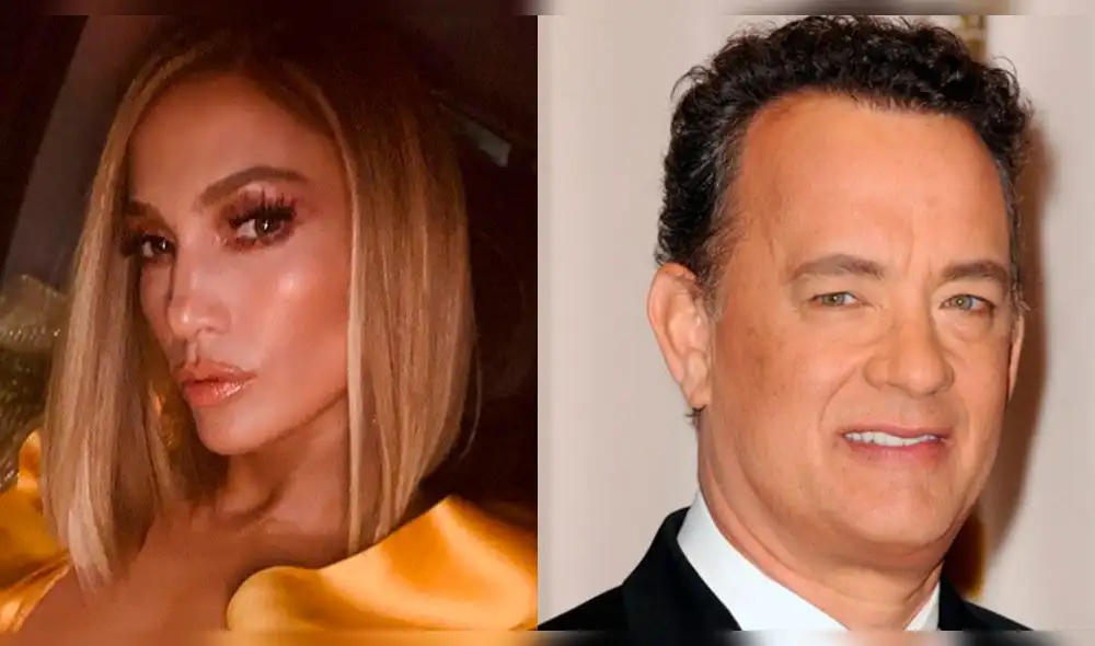 Jennifer Lopez se pronuncia tras el beso que se limpió Tom Hanks Jennifer Lopez se pronuncia tras el beso que se limpió Tom Hanks