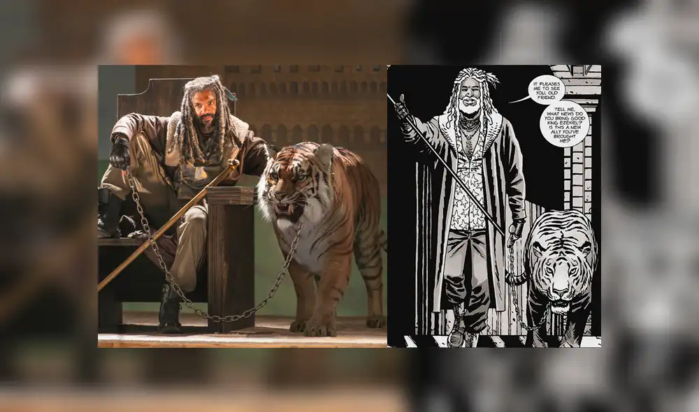 The Walking Dead: Compara la muerte de Shiva en los cómics y en la serie [IMÁGENES]