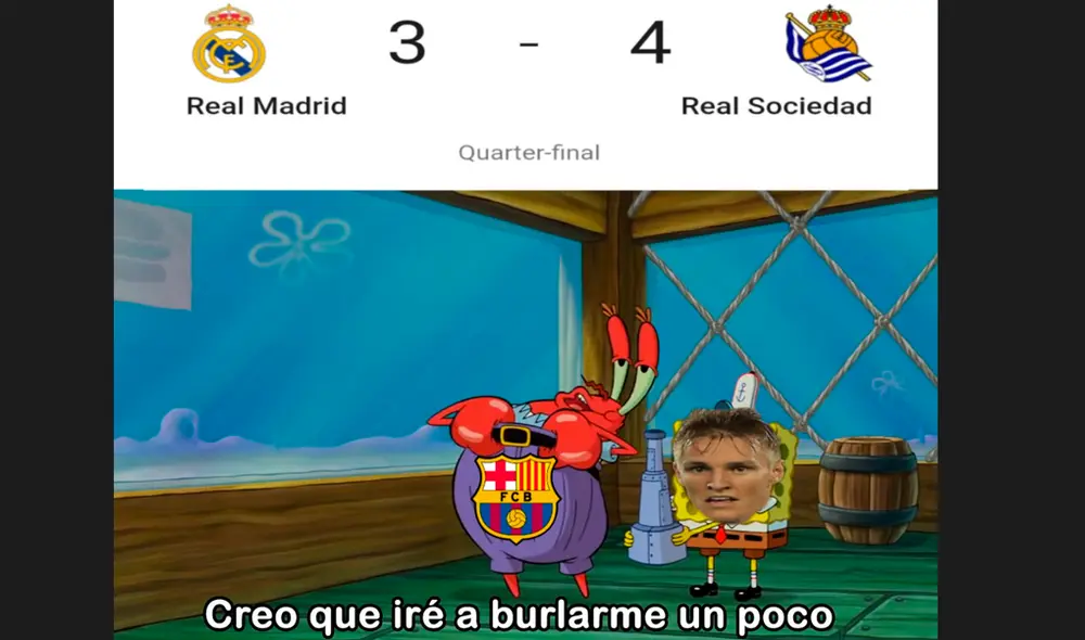 Real Madrid perdió 4-3 ante la Real Sociedad y quedó eliminado de la Copa del Rey 2019-2020. | Foto: Facebook Real Madrid perdió 4-3 ante la Real Sociedad y quedó eliminado de la Copa del Rey 2019-2020. | Foto: Facebook