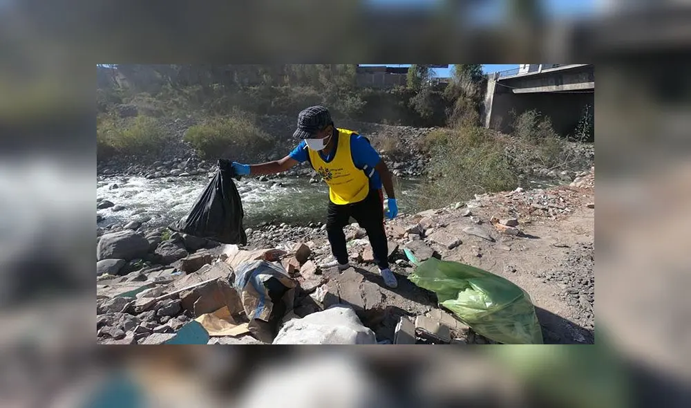 Limpieza del río Chili