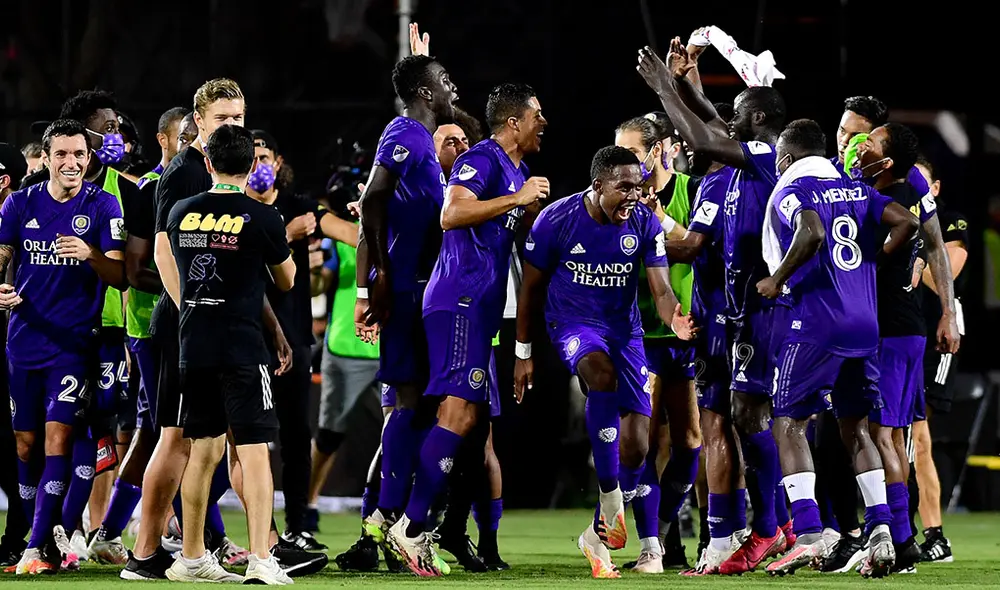 Orlando City consiguió el pase a las semifinales de la MLS is back. Foto: AFP Orlando City consiguió el pase a las semifinales de la MLS is back. Foto: AFP