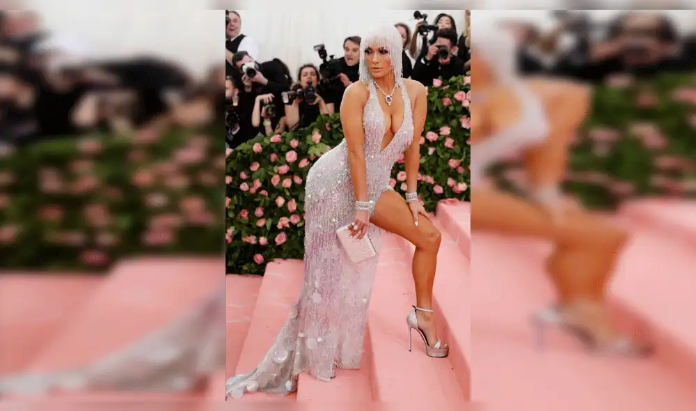 Jennifer Lopez opacó a su novio Alex Rodríguez en la Met Gala 2019 