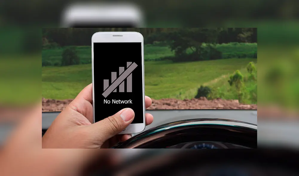 Evita usarlo mucho en lugares con poca señal.