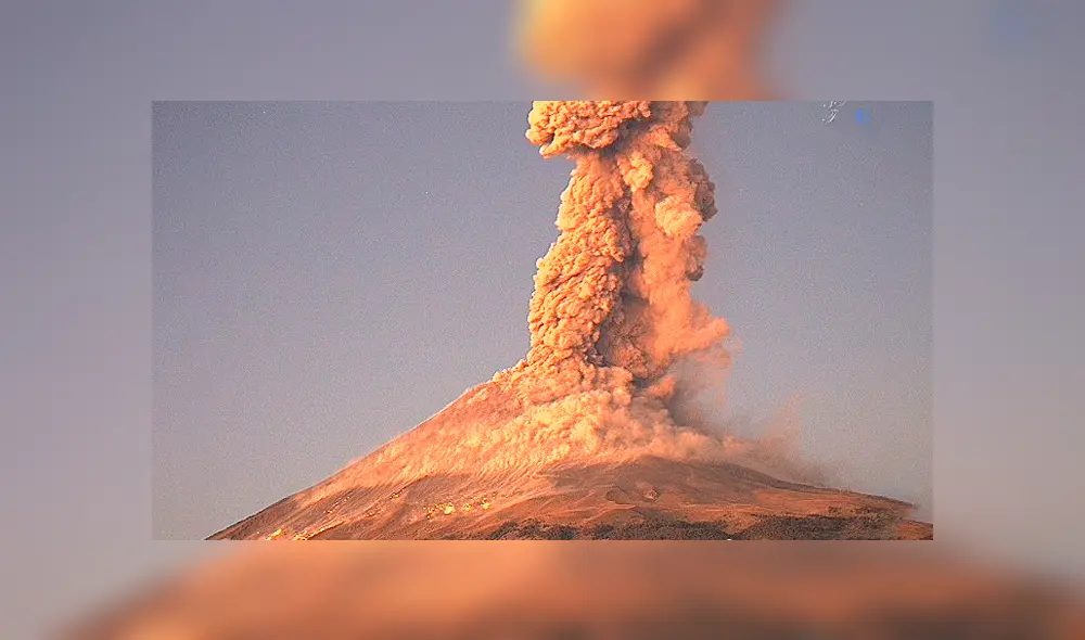 volcán Popocatépetl volcán Popocatépetl