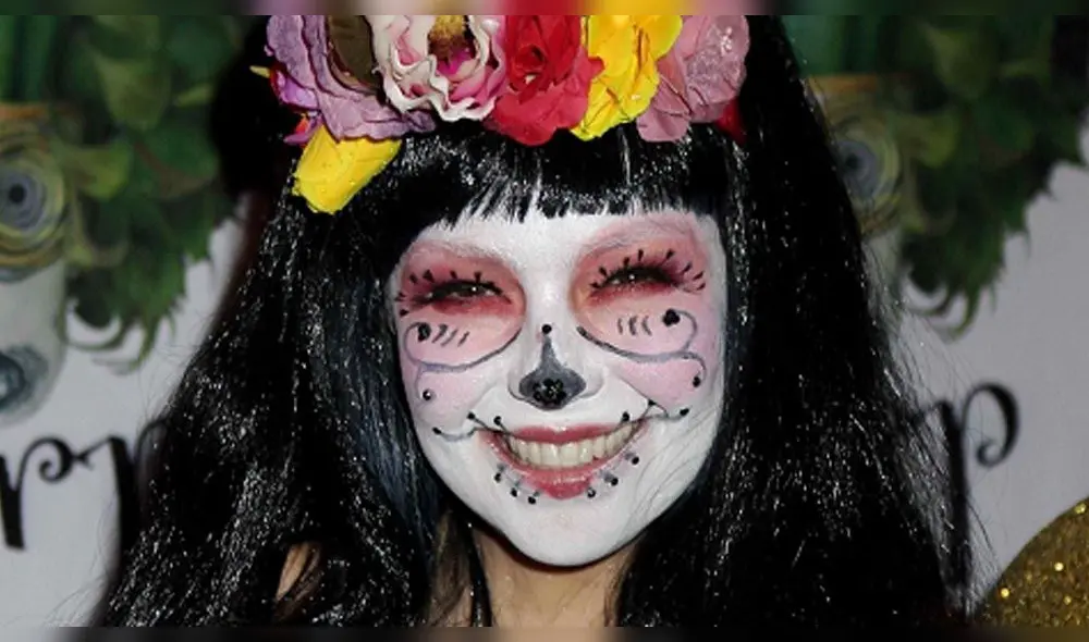 Famosas mexicanas se convierten en catrinas con excéntrico maquillaje [FOTOS]