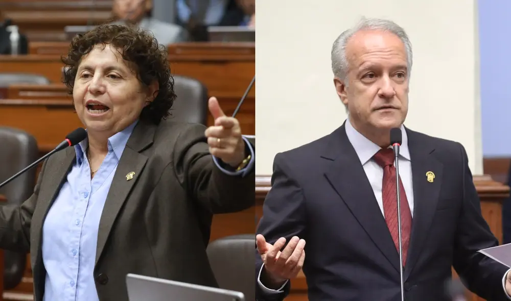 Susel Paredes Nano Guerra. Foto: composición/Congreso