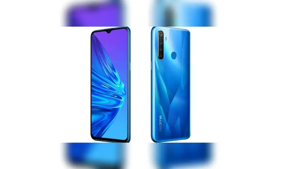 Realme 5 tiene batería de 5000 mAh. Realme 5 tiene batería de 5000 mAh.