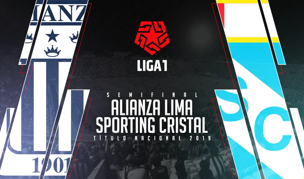 Alianza Lima enfrenta a Sporting Cristal por la única semifinal de la Liga 1 Movistar.