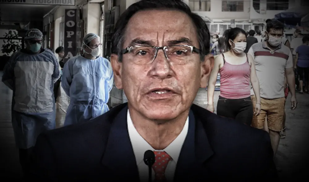 Martín Vizcarra tomó medidas estrictas para combatir el nuevo coroavirus. Composición: Gerson Cardoso/La República.