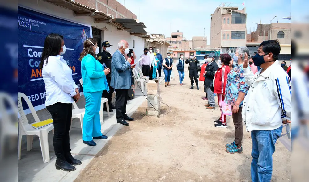 Conforman comités anticovid en Lambayeque. Foto: Geresa.