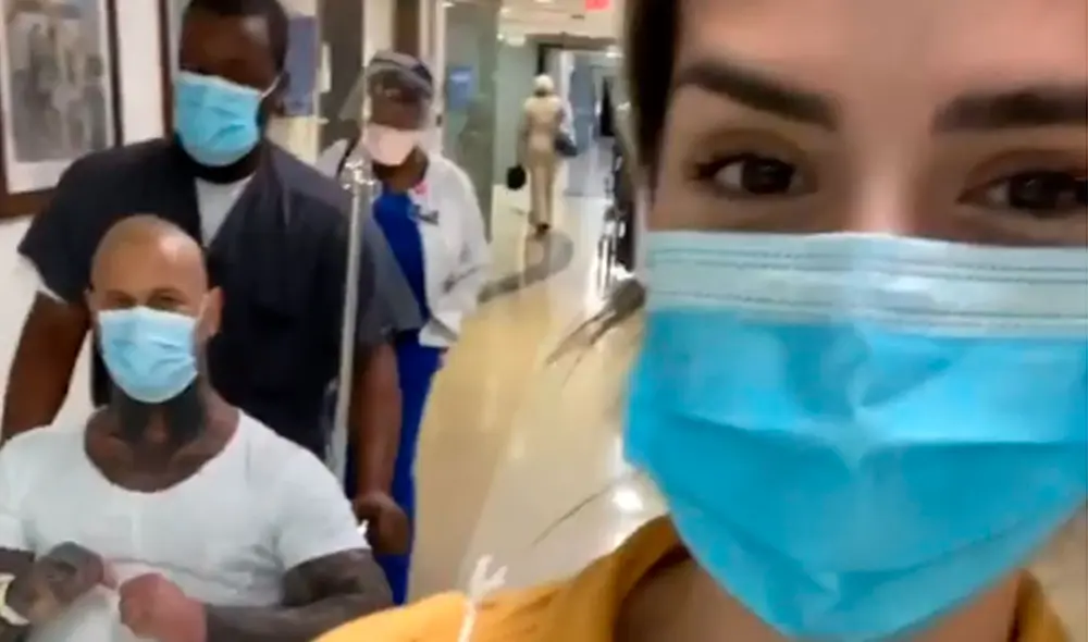 Michelle Lewin y su esposo Jimmy Lewin regresaron a su hogar, donde él continuará con su tratamiento. Foto: Instagram Michelle Lewin y su esposo Jimmy Lewin regresaron a su hogar, donde él continuará con su tratamiento. Foto: Instagram