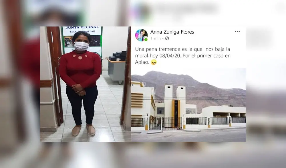 Mujer publicó en Facebook un caso falso de coronavirus en Aplao. Mujer publicó en Facebook un caso falso de coronavirus en Aplao.