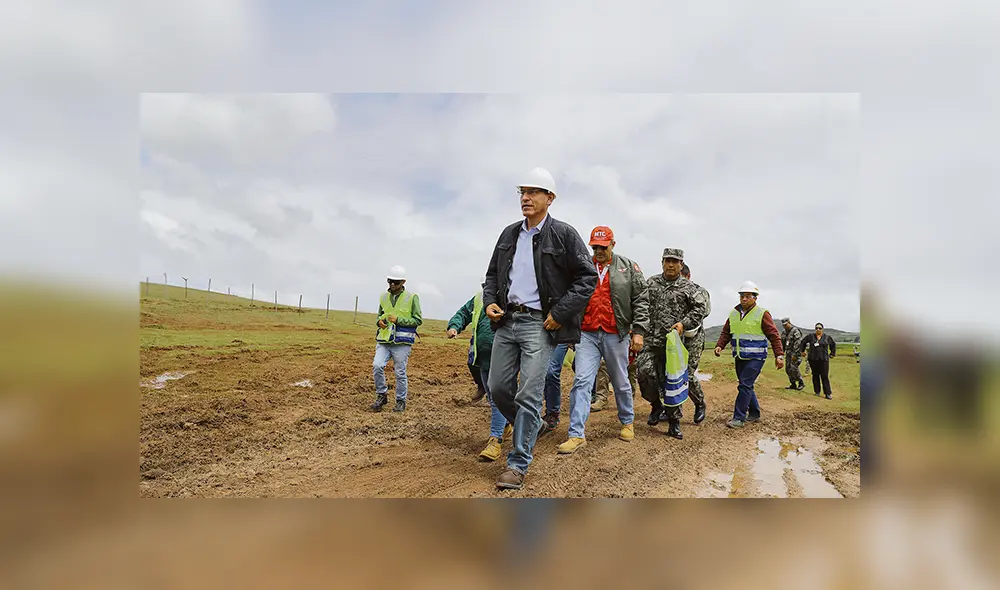 En Chinchero. En el lugar donde se levantaría el aeropuerto, en enero del 2019. En 2017, su investigación fue archivada por el ex Fiscal de la Nación.