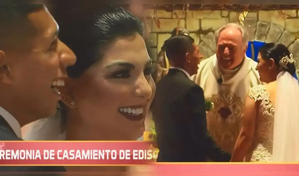 Padre Pablo Larrán hace broma sobre Alianza Lima en boda de Edison Flores y Ana Siucho. Padre Pablo Larrán hace broma sobre Alianza Lima en boda de Edison Flores y Ana Siucho.