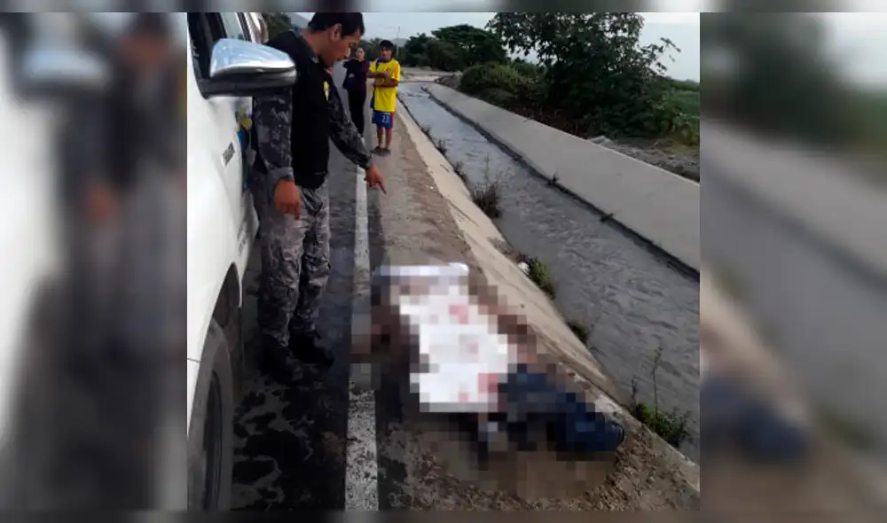 Uno de los cuerpo fue encontrado en canal de riego. Uno de los cuerpo fue encontrado en canal de riego.