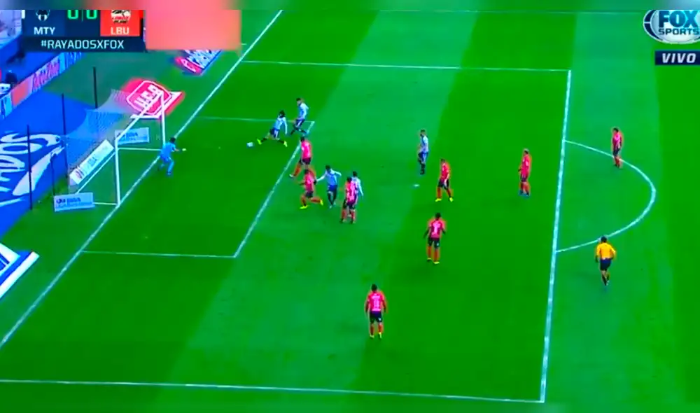 Monterrey vs Lobos BUAP: Rodolfo Pizarro abrió el marcador gracias al VAR [VIDEO]