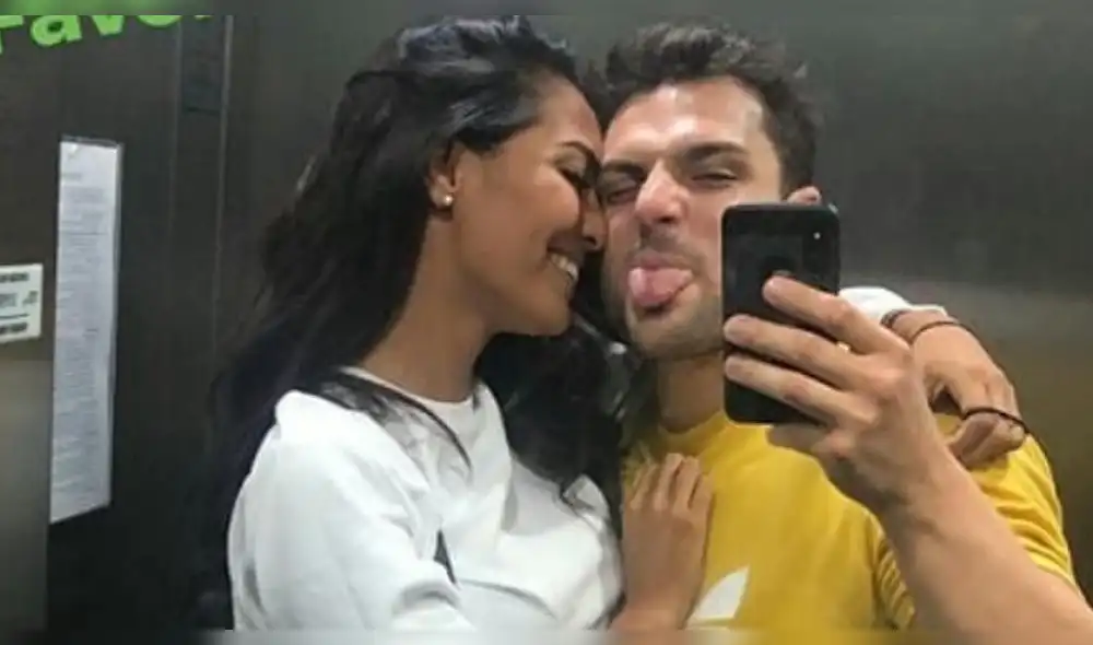 Nicola Porcella publica foto con Angie Arizaga tras presunta separación de Romina Lozano