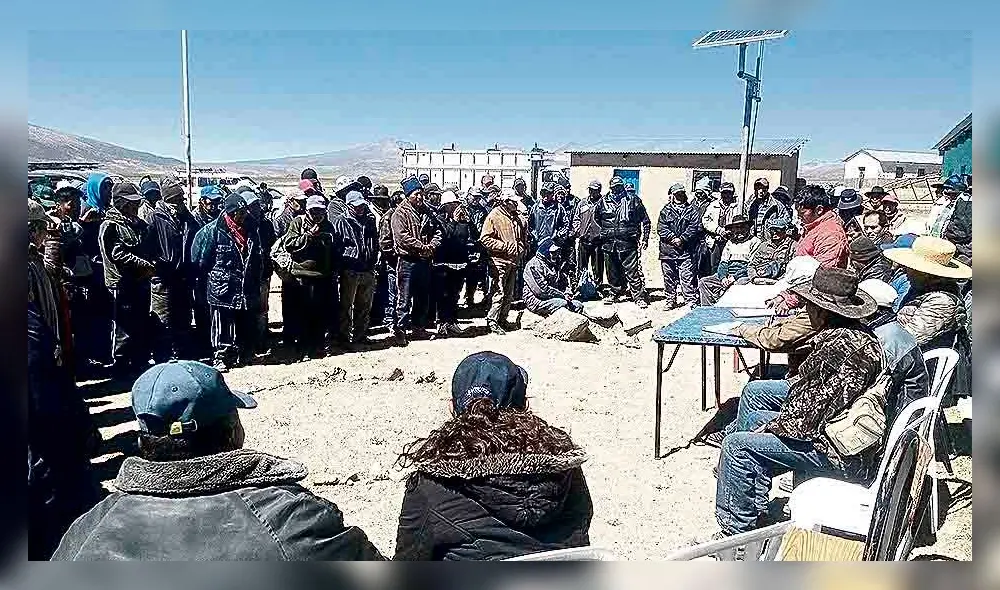 Rechazo. Dirigentes de Capazo se oponen a Vilavilani. Rechazo. Dirigentes de Capazo se oponen a Vilavilani.