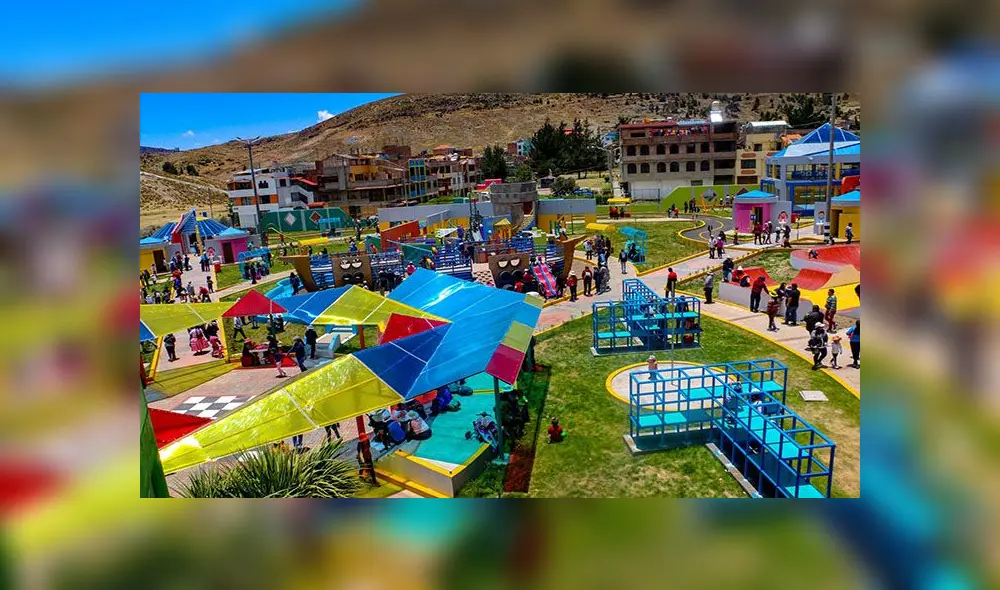 Municipio inauguró parque Ciudad del Niño.