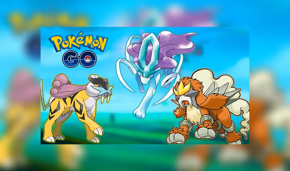 Entei, Raikou y Suicune serán los primeros en tener la Hora Legendaria en Pokémon GO. Entei, Raikou y Suicune serán los primeros en tener la Hora Legendaria en Pokémon GO.