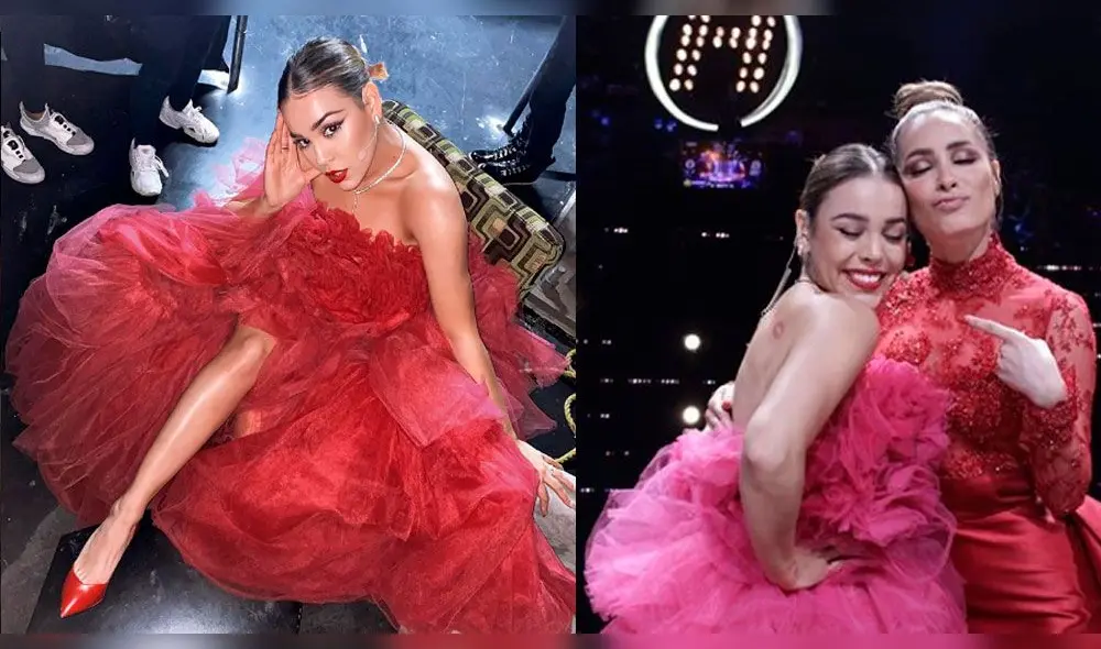 Danna Paola fue miembro de la mesa de jurados en el reality de canto La Academia. Fotos: Instagram