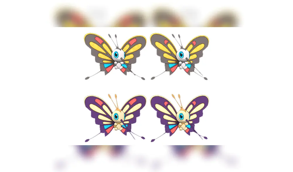 Beautifly en su variante shiny aparecería en Pokémon GO.