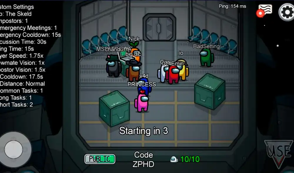 ¿Qué beneficios te da Among Us si compras su versión de PC por 11 soles en Steam? Foto: BlueStacks ¿Qué beneficios te da Among Us si compras su versión de PC por 11 soles en Steam? Foto: BlueStacks