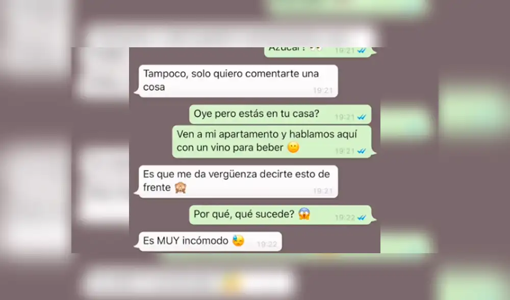 WhatsApp: Discute con su vecino y termina confesándole un oscuro secreto [FOTOS]