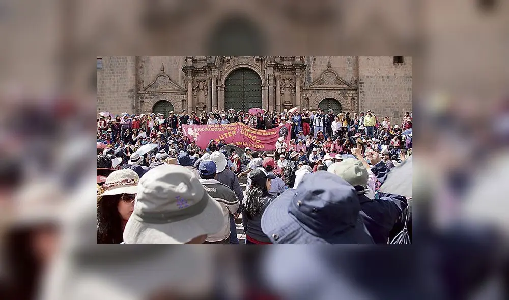 Cusco: Sute anuncia medidas extremas si gobierno no atiende sus reclamos Cusco: Sute anuncia medidas extremas si gobierno no atiende sus reclamos