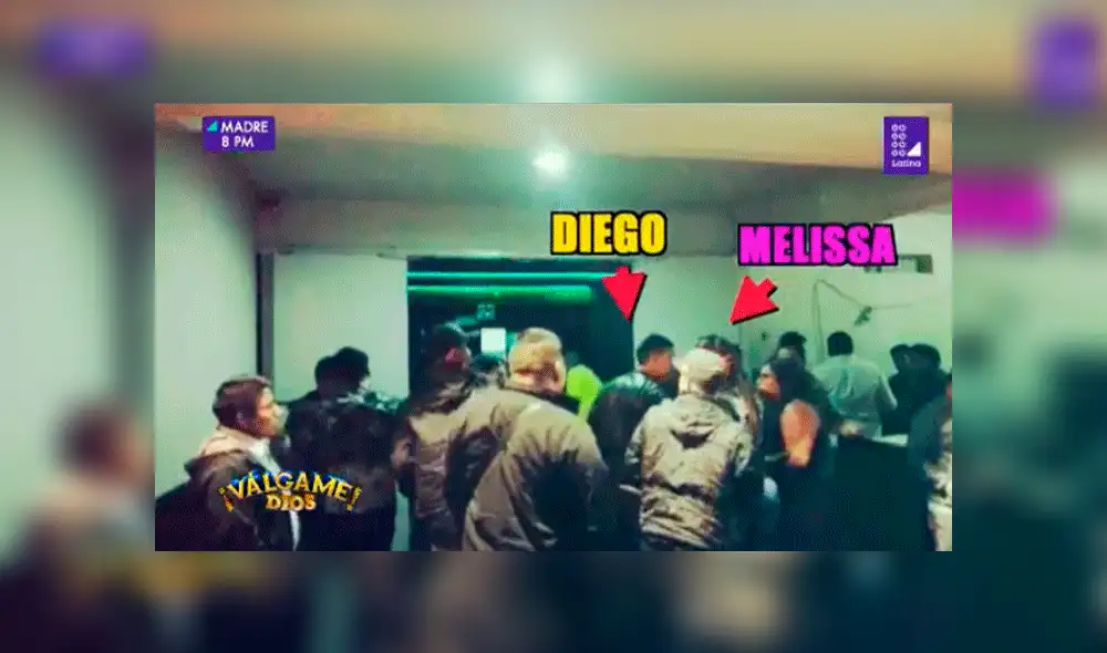 Melissa Klug y Diego Chávarri fueron vistos en discoteca muy cariñosos [VIDEO]
