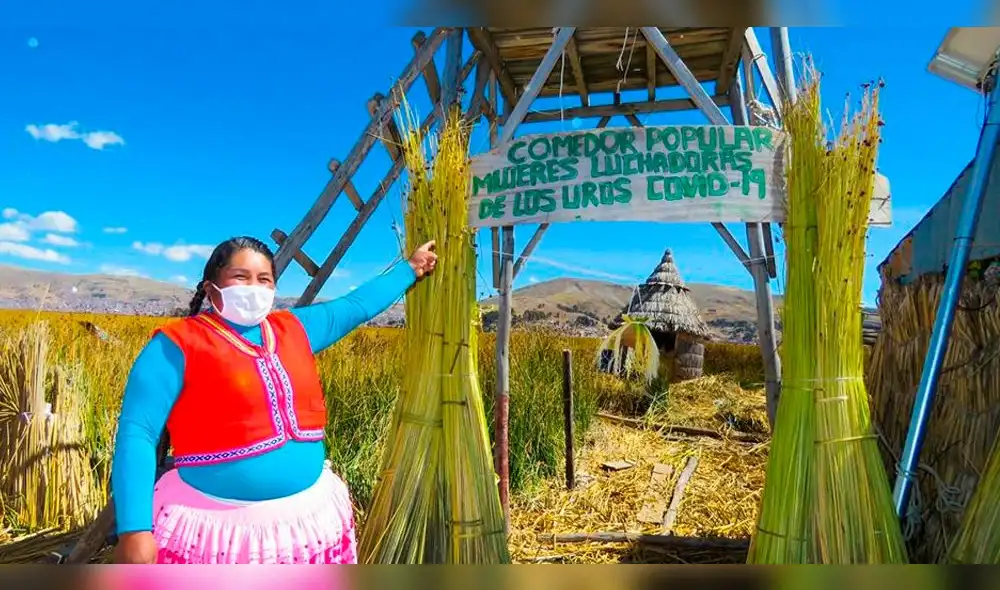 Comedor popular lleva el nombre “Mujeres Luchadoras contra la COVID-19”. Comedor popular lleva el nombre “Mujeres Luchadoras contra la COVID-19”.