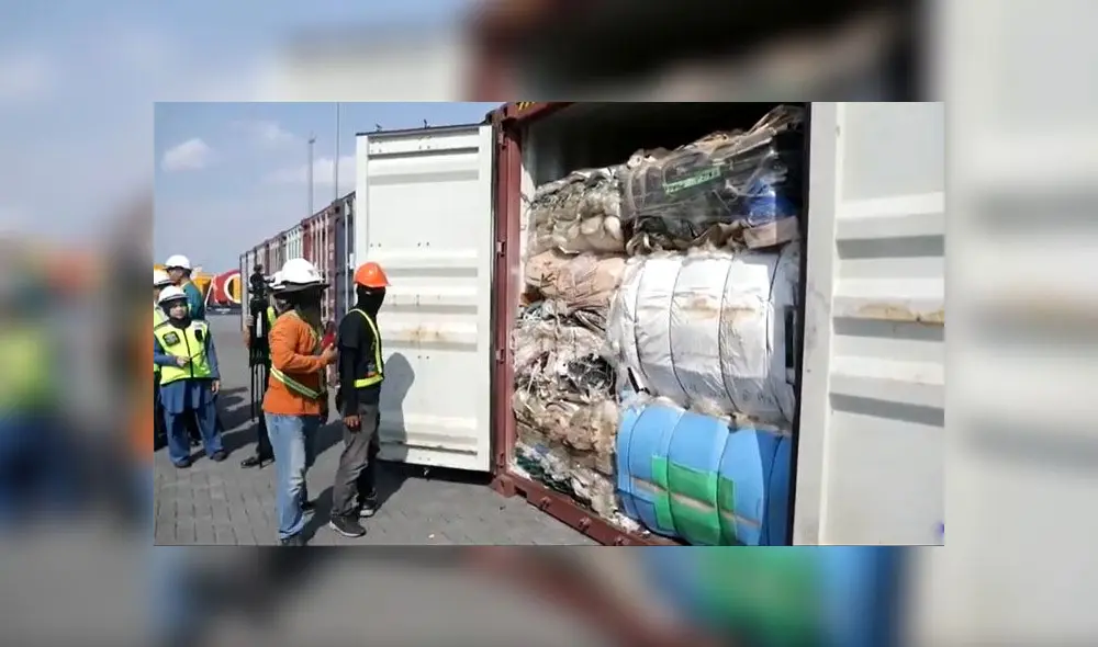 Malasia devolvió 3737 toneladas de desperdicios a los países desarrollados.