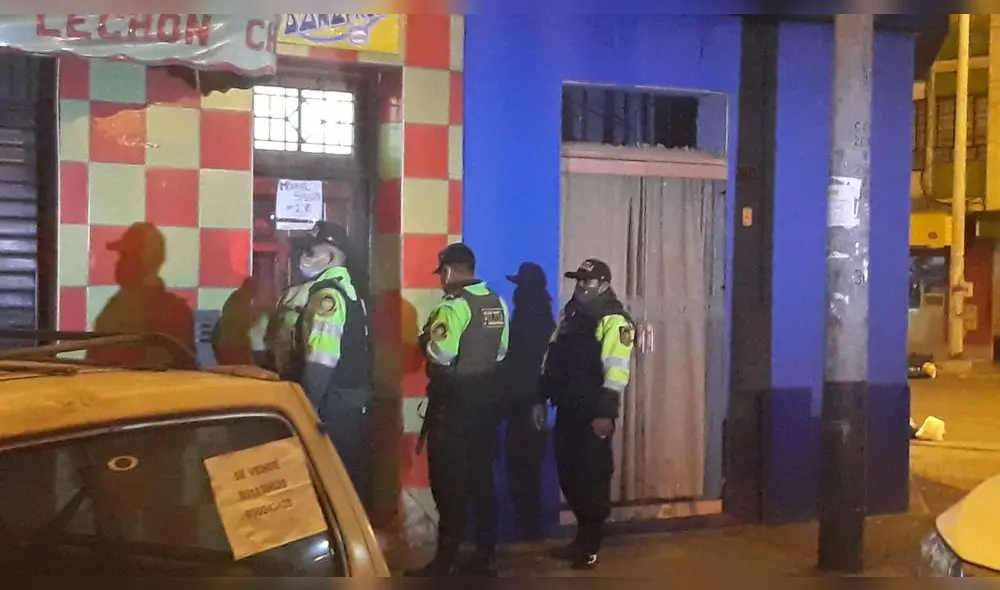 Las intervenidas fueron trasladadas a la comisaría del sector. / Créditos: Municipalidad de Lince