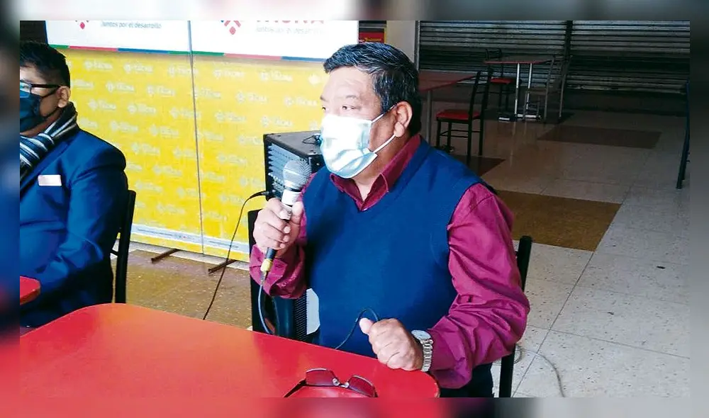 Dirigente Isacc Chili.