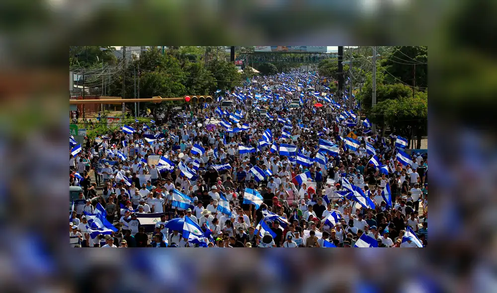 Protestas en Nicaragua. Foto: Jorge Cabrera/Reuters Protestas en Nicaragua. Foto: Jorge Cabrera/Reuters