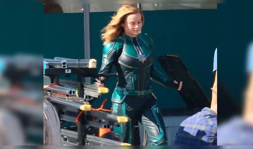 Capitana Marvel: Filtran nuevas imágenes de la película [VIDEO]