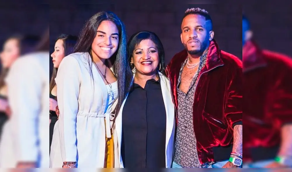 Jefferson Farfán, Yahaira Plasencia y Evelyn Vela