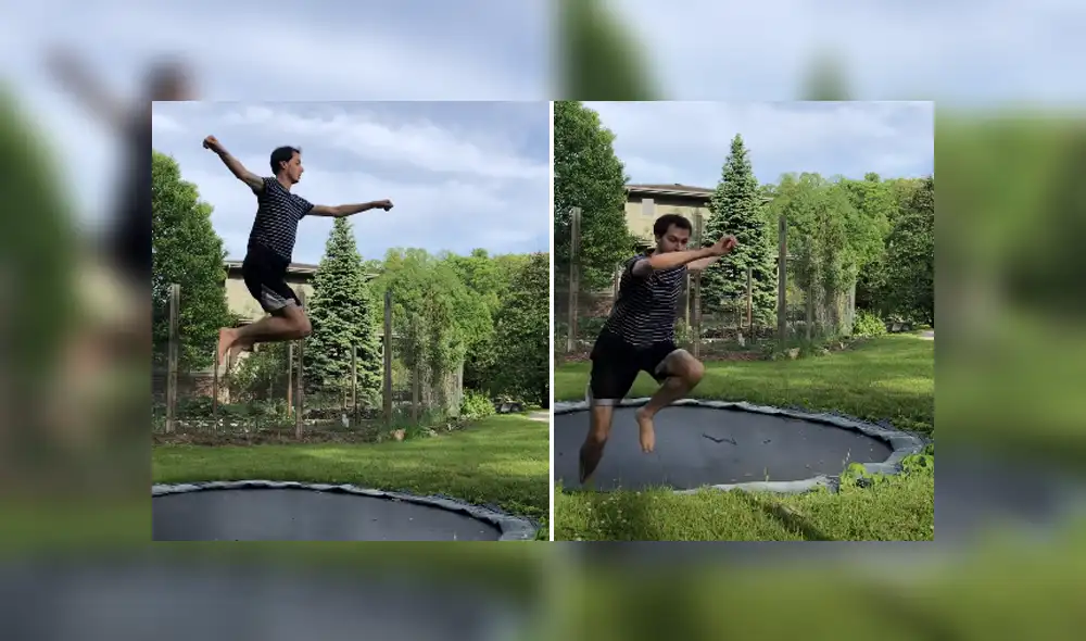 Una curiosa escena muestra la curiosa reacción de un muchacho al toparse con una serpiente. Foto: YouTube.