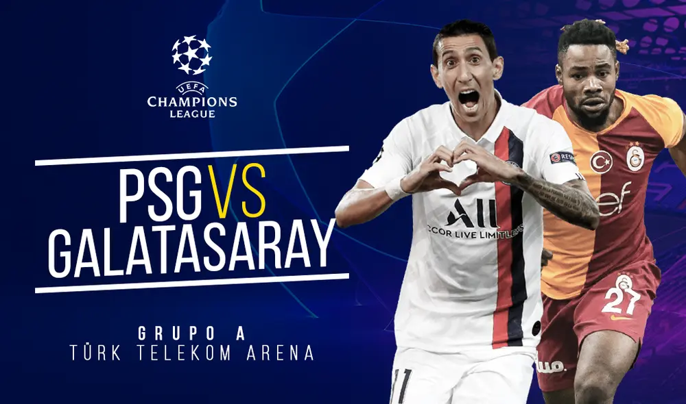 PSG chocará ante Galatasaray por la Champions League. PSG chocará ante Galatasaray por la Champions League.