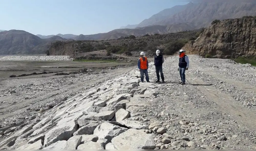 Culminaron obras de defensa ribereña en provincia de La Libertad. Foto Prensa GORE. Culminaron obras de defensa ribereña en provincia de La Libertad. Foto Prensa GORE.